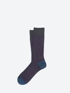 Clearance - Boston Socks in Denim Blue Socks