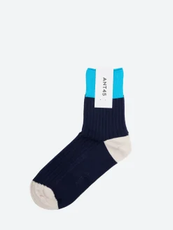 Fashion - Rabun Short Sock in Navy Women Socks & Hosiery | Belts