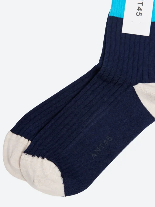 Fashion - Rabun Short Sock in Navy Women Socks & Hosiery | Belts