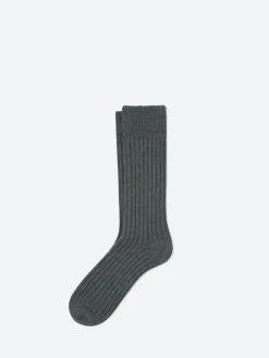 Outlet - Virginia Socks in Medium Grey Women Socks & Hosiery | Belts