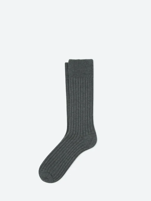 Outlet - Virginia Socks in Medium Grey Women Socks & Hosiery | Belts
