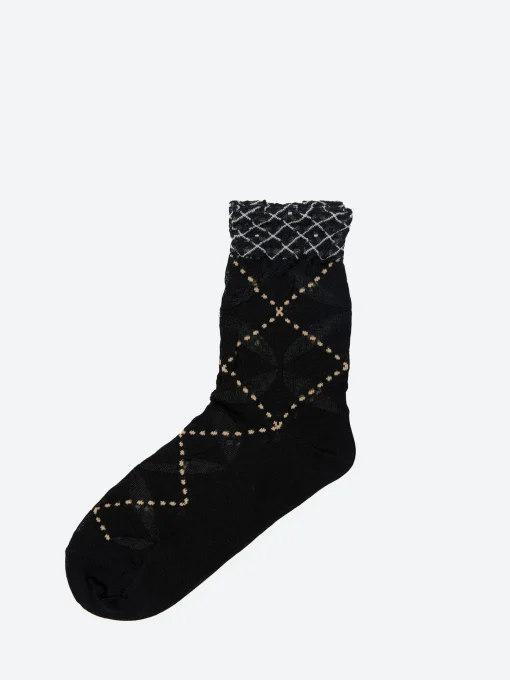 Fashion - Circle Argyle Socks in Women Socks & Hosiery | Belts