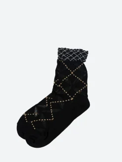 Fashion - Circle Argyle Socks in Women Socks & Hosiery | Belts