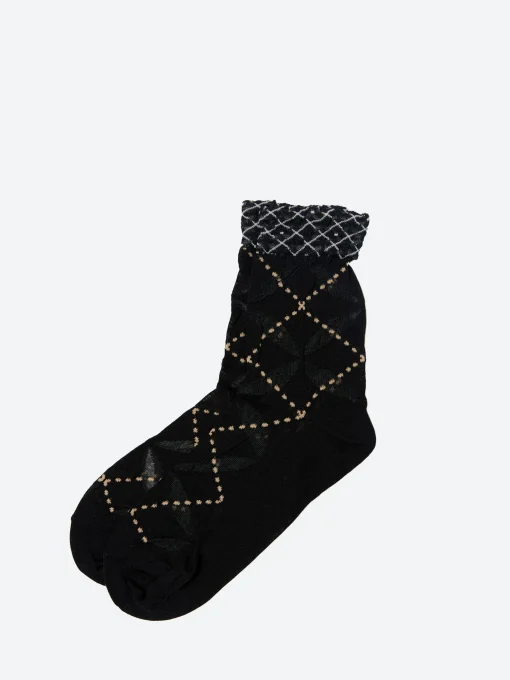 Fashion - Circle Argyle Socks in Women Socks & Hosiery | Belts