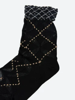 Fashion - Circle Argyle Socks in Women Socks & Hosiery | Belts