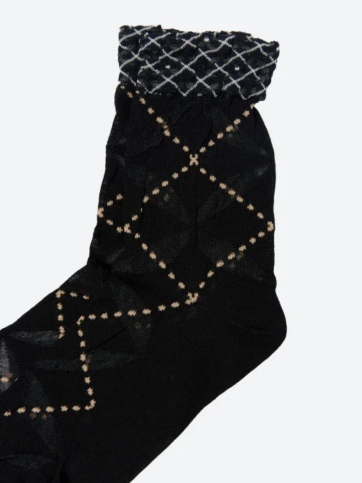 Fashion - Circle Argyle Socks in Women Socks & Hosiery | Belts