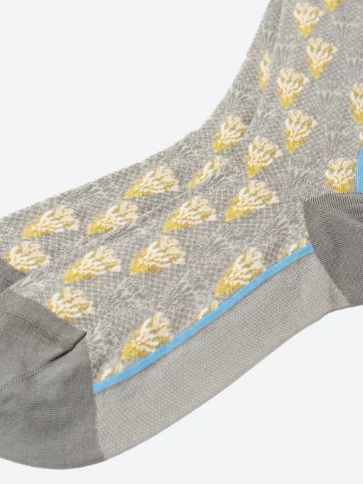 Fashion - Custus Flowers Crew Sock in Women Socks & Hosiery | Belts