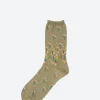 Sale - Full Fry Flower Crew Sock in Women Socks & Hosiery | Belts