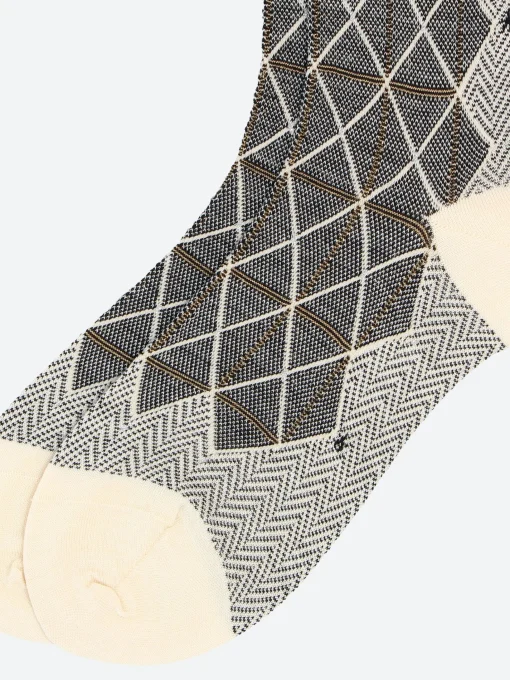 Sale - Grid and Star Crew Sock in Women Socks & Hosiery | Belts