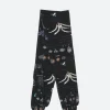 Best - Sock Knit Long Glove in Black Women Gloves | Belts