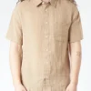 Clearance - Bellini Logo in Beige Button-Ups