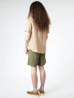 Clearance - Bellini Logo in Beige Button-Ups