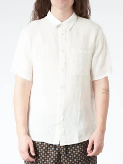 Discount - Bellini Logo in Off White Button-Ups
