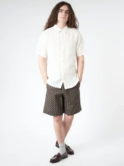 Discount - Bellini Logo in Off White Button-Ups