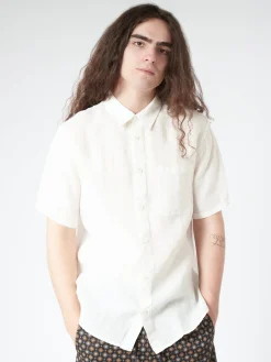 Discount - Bellini Logo in Off White Button-Ups