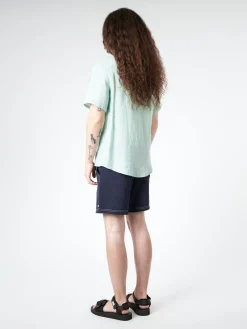 Hot - Bellini Logo in Pale Green Button-Ups