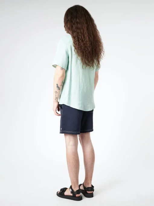 Hot - Bellini Logo in Pale Green Button-Ups