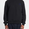 Sale - Boxy Petit VPC Sweatshirt in Black and Blue Sweatshirts