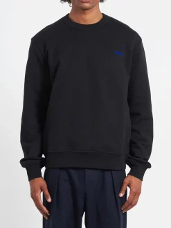 Sale - Boxy Petit VPC Sweatshirt in Black and Blue Sweatshirts