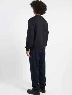 Sale - Boxy Petit VPC Sweatshirt in Black and Blue Sweatshirts