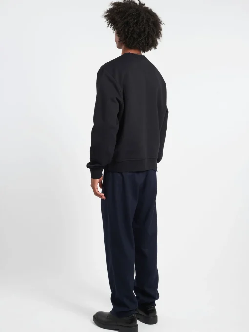 Sale - Boxy Petit VPC Sweatshirt in Black and Blue Sweatshirts