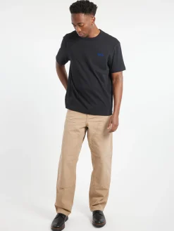 Clearance - Boxy Petit VPC T-Shirt in Black and Blue T-Shirts