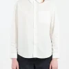 Hot - Boyfriend Brodee Shirt in White Women Tops & Blouses | Button-Ups
