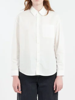 Hot - Boyfriend Brodee Shirt in White Women Tops & Blouses | Button-Ups