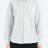 Fashion - Boyfriend Logo Shirt in Dark Navy Women Tops & Blouses | Button-Ups