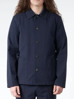 Best - Brest Overshirt in Dark Navy Outerwear