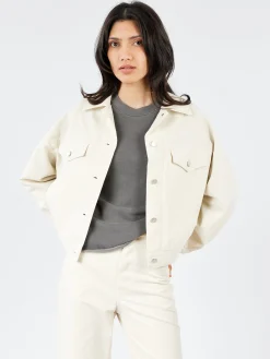 Discount - Cally Jacket in Off White Women Outerwear