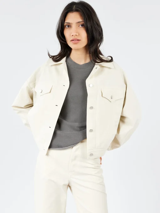 Discount - Cally Jacket in Off White Women Outerwear