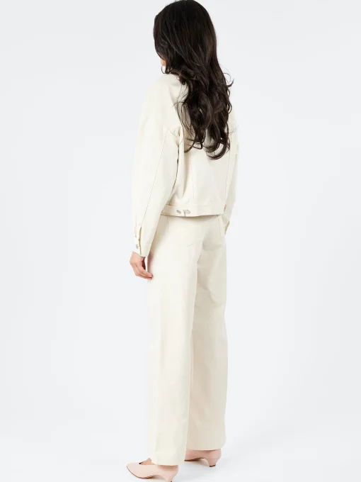 Discount - Cally Jacket in Off White Women Outerwear