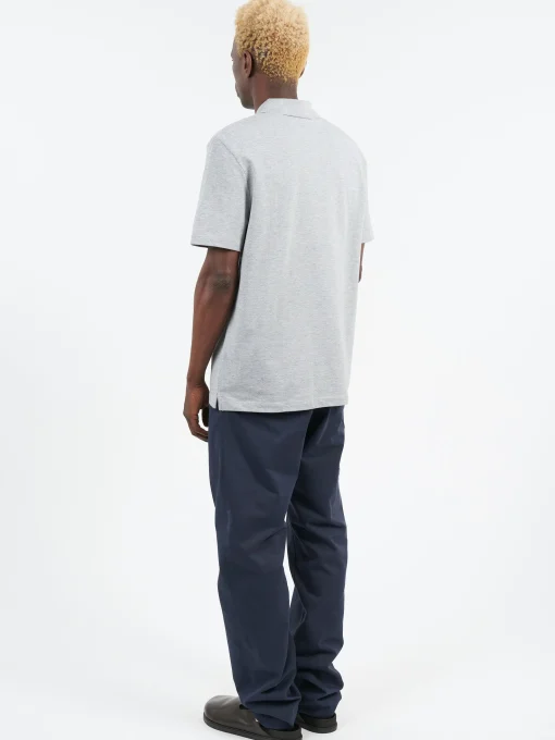 Fashion - Carter Polo in Heathered Grey Polos