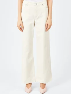 Sale - Elisabeth Jean in Off White Women Pants | Denim
