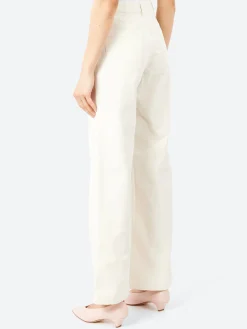 Sale - Elisabeth Jean in Off White Women Pants | Denim