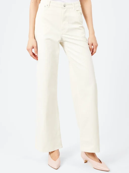 Sale - Elisabeth Jean in Off White Women Pants | Denim