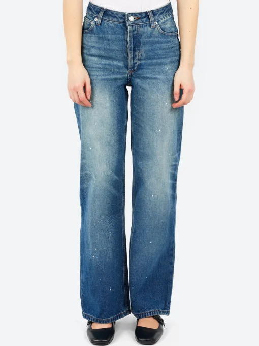 Clearance - Elisabeth Jean in Stonewashed Indigo Women Pants | Denim