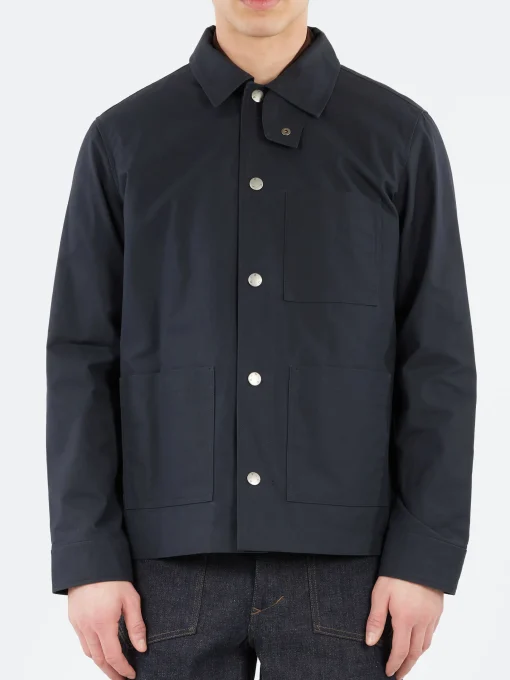 Discount - Gabriel Jacket in Dark Navy Outerwear