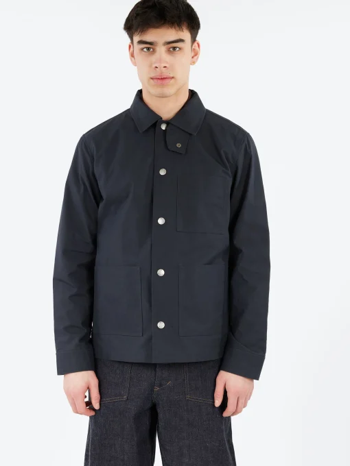 Discount - Gabriel Jacket in Dark Navy Outerwear
