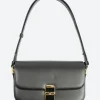 Clearance - Grace Baguette Bag in Black Women Belts | Bags