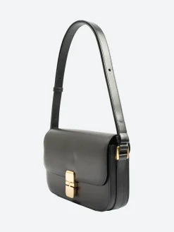 Clearance - Grace Baguette Bag in Black Women Belts | Bags