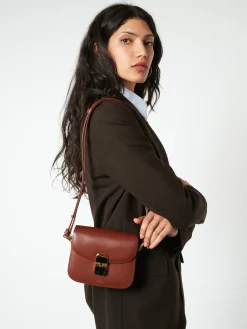 Outlet - Grace Mini in Hazelnut Women Belts | Bags
