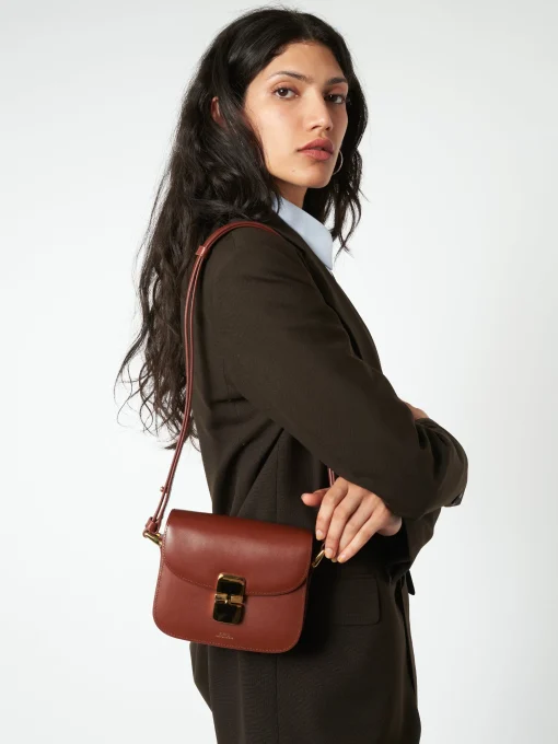 Outlet - Grace Mini in Hazelnut Women Belts | Bags
