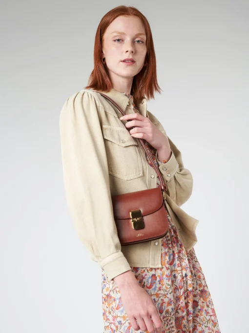Outlet - Grace Mini in Hazelnut Women Belts | Bags