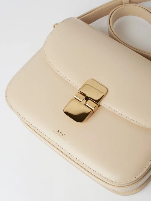 Discount - Grace Small Bag in Cream Women Belts | Bags