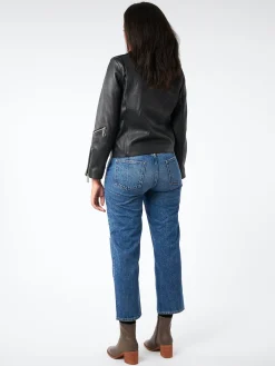 Best - JWA Biker Jacket Morgan in Black Women Outerwear