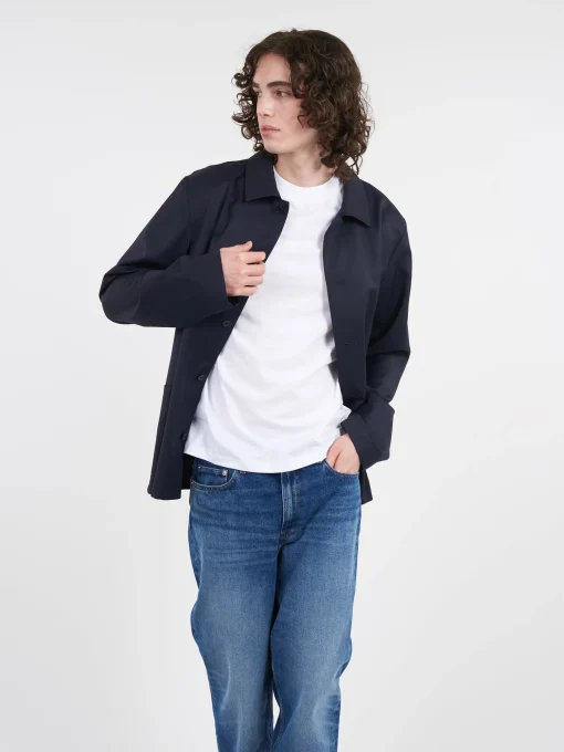 Hot - Kerlouan Jacket in Navy Outerwear