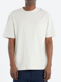 Fashion - Label H T-Shirt in Heathered Ecru T-Shirts