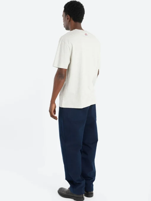 Fashion - Label H T-Shirt in Heathered Ecru T-Shirts
